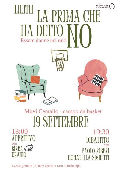 LILITH LA PRIMA DONNA CHE HA DETTO NO - ESSERE DONNE NEI MITI - MOVI CENTALLO (CN)