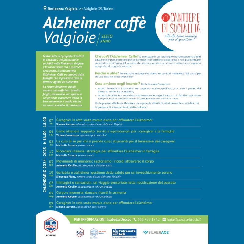 Alzheimer caffè Valgoie - Acli Torino (TO)