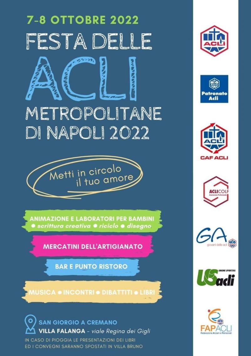 Feste delle Acli di Napoli 2022 - Acli Napoli (NA)