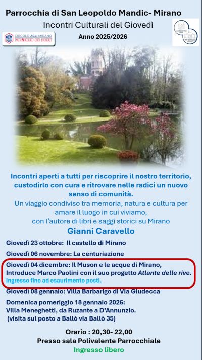 Ciclo di incontri a KM Zero - Mirano (VE) - Circolo Acli Mirano (VE)