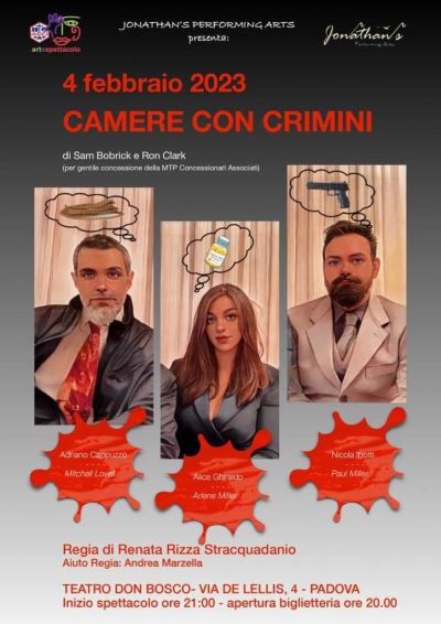 Camere con crimini - Acli Arte e spettacolo Padova (PD)