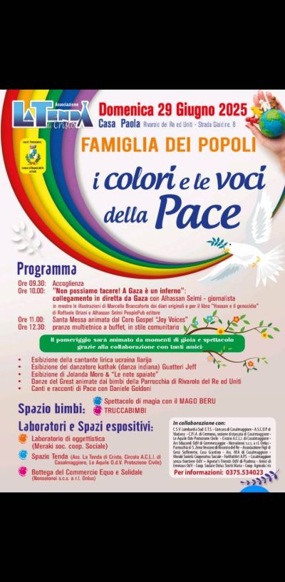 I colori e le voci della Pace - Casalmaggiore (CR) - Circolo Acli Casalmaggiore (CR)