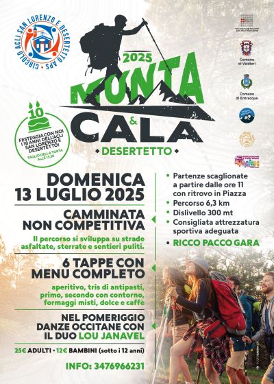 Munta &amp; Cala - Valdieri, Entraque (CN) - Circolo Acli San Lorenzo e Desertetto (CN)