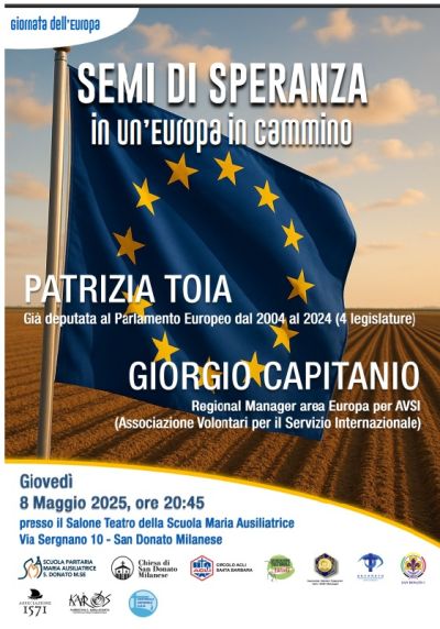 Semi di speranza in un'Europa in cammino - Circolo Acli Santa Barbara (MI)