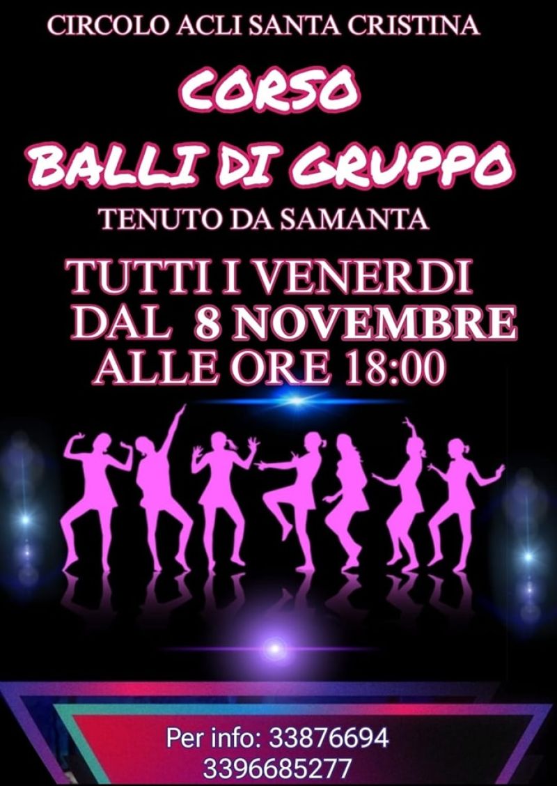 Cordo di balli di gruppo - Circolo Acli Montefiridolfi (FI)