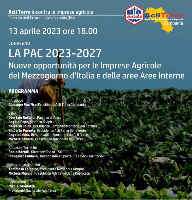 La PAC 2023-2027 - Acli Terra Campania