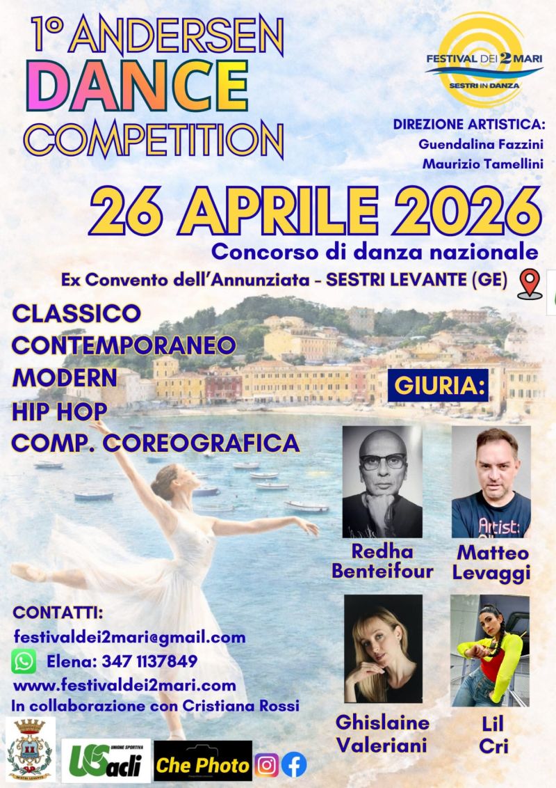 1° ANDERSEN COMPETITION - CONCORSO DI DANZA NAZIONALE - SESTRI LEVANTE (GE)