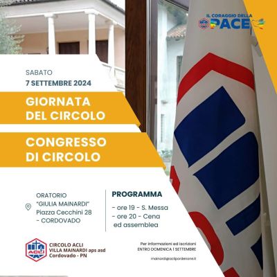 Giornata del Circolo - Circolo Acli Villa Mainardi Cordovado (PN)