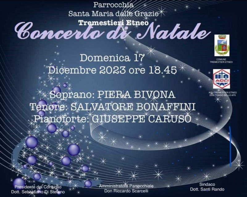 Concerto di Natale - Circolo Acli Tremestieri Etneo (CT)