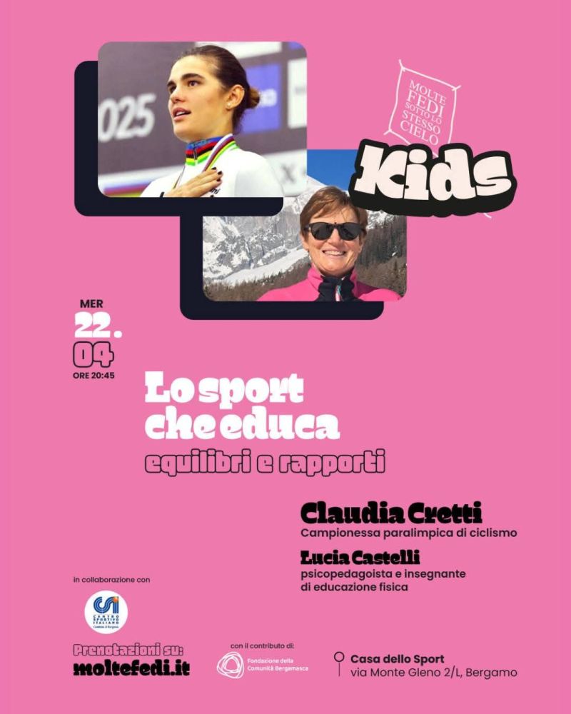 LO SPORT CHE EDUCA, EQUILIBRI E RAPPORTI - BERGAMO - ACLI BERGAMO