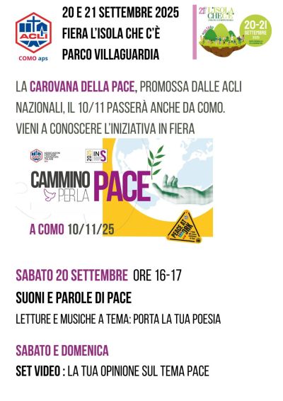 Cammino per la Pace - Como - Acli Como (CO)