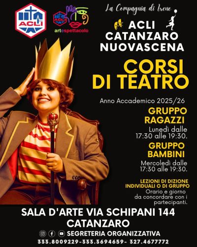 Corsi di Teatro - Catanzaro - Circolo Acli Nuovascena (CZ)