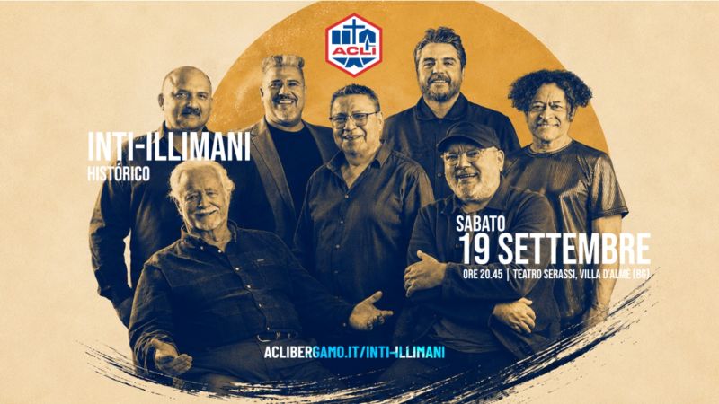 CONCERTO INTI-ILLIMANI - VILLA D'ALME' (BG) - ACLI BERGAMO