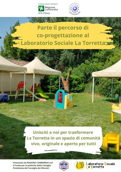 Parte il percorso di co-progettazione - Laboratorio Sociale La Torretta (PV)