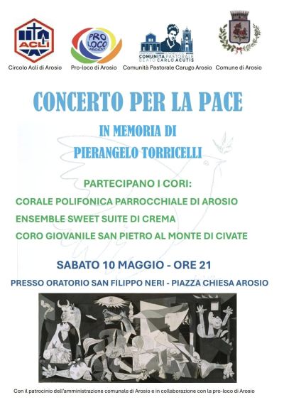 Concerto per la pace - Circolo Acli Arosio (CO)