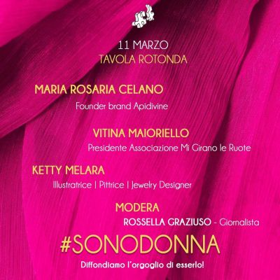 Tavola rotonda: #Sonodonna - Ass. &quot;Mi girano le ruote&quot; aff. Acli Salerno (SA)