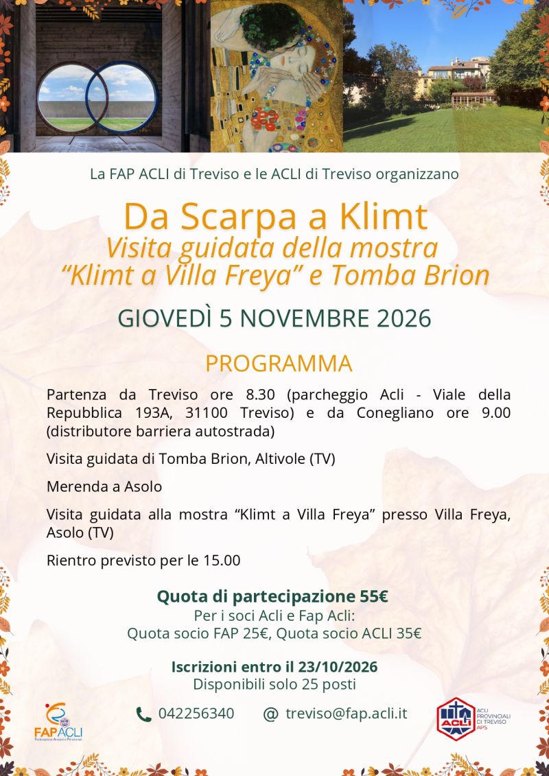 AUTUNNO AD ASOLO E DINTORNI - ACLI E FAP ACLI TREVISO