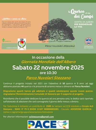 Adotta un albero per rigenerare la vita - Stezzano - Circolo Acli Stezzano (BG)