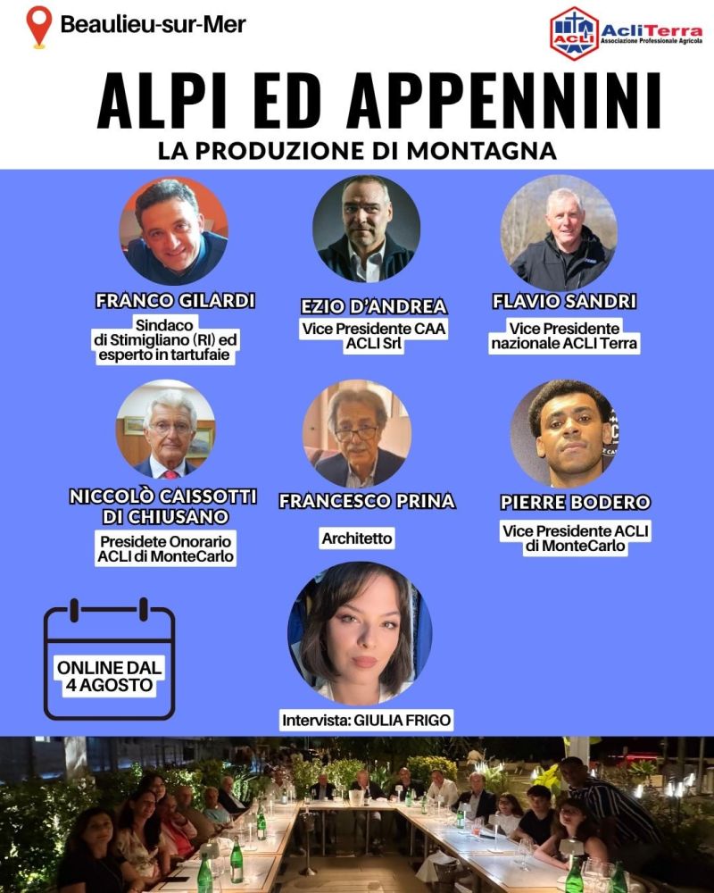 Alpi ed Appenini - Francia - Acli Terra