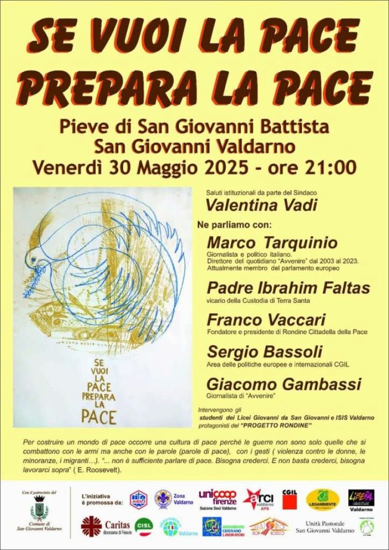Se vuoi la pace, prepara la pace - San Giovanni Valdarno (AR) - Circolo Acli San Giovanni Valdarno (AR)
