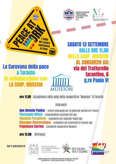 La Carovana della Pace a Taranto - Taranto - Acli Taranto (TA)