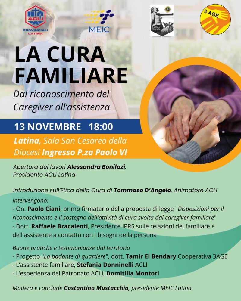 La cura familiare - Acli Latina (LT)