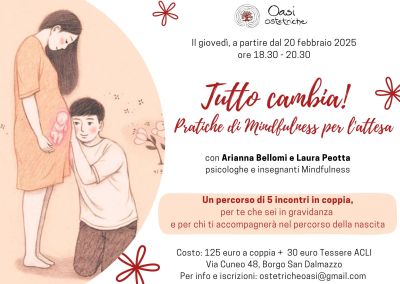 Tutto cambia! - Ass. Oasi Ostetriche affiliata Acli Cuneo (CN)