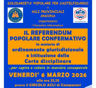 IL REFERENDUM POPOLARE CONFERMATIVO - CASTELFIDARDO (AN)