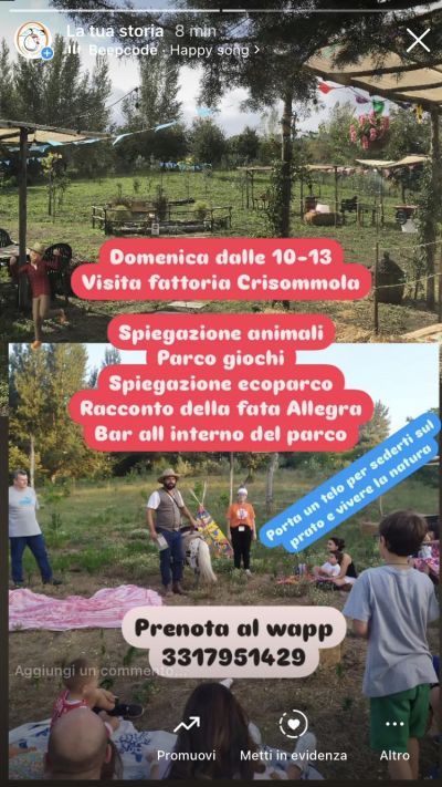 Visita fattoria Crisommola - Fattoria Crisommola affilata Acli Napoli (NA)