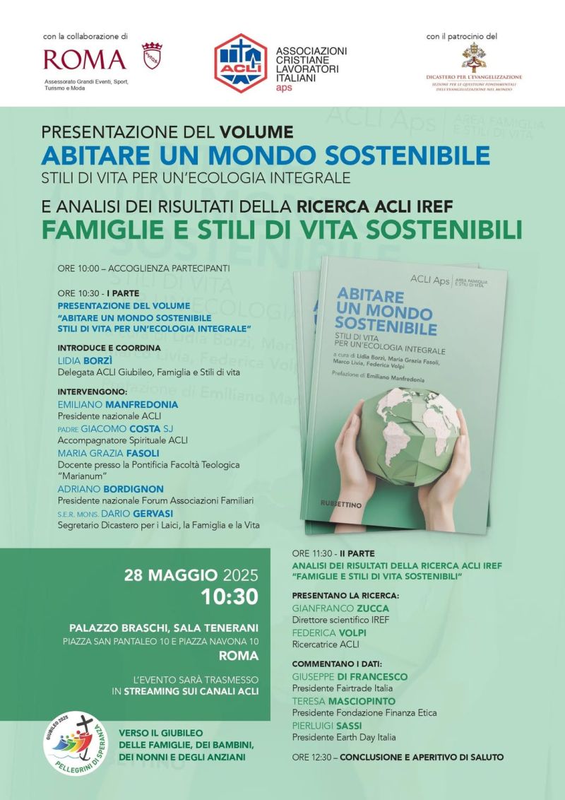Presentazione del volume "Abitare un mondo sostenibile" - Acli Roma (Roma)