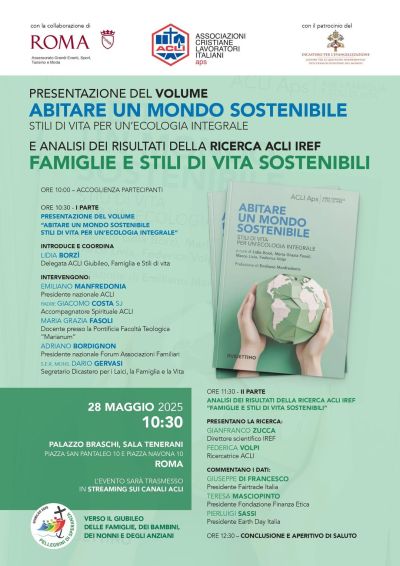 Presentazione del volume "Abitare un mondo sostenibile" - Acli Roma (Roma)
