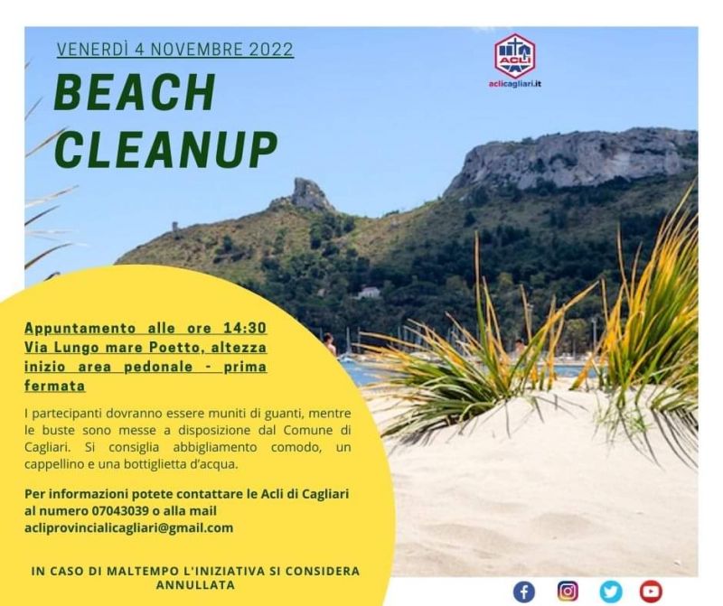 Beach Cleanup - Acli Cagliari (CA)