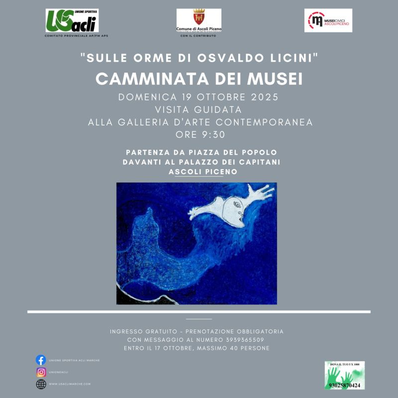 Sulle Orme di Osvaldo Licini - Ascoli Piceno - US Acli Marche