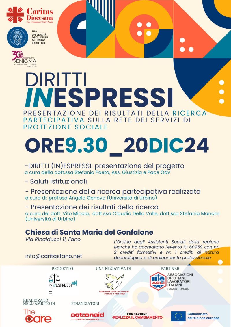 Diritti InEspressi - Acli Pesaro-Urbino (PU)