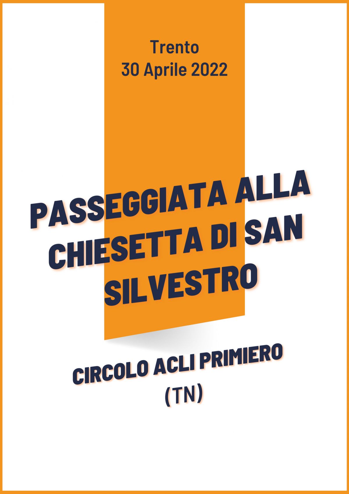 Passeggiata alla Chiesetta di San Silvestro - Circolo Acli Primiero (TN)