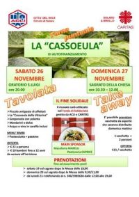 La "Cassoeula" di autofinanziamento - Circolo Acli di Solaro "Città del Sole" (MI)