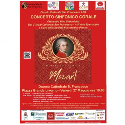 Concerto sinfonico corale Mozart - Circolo Acli San Francesco (PI)