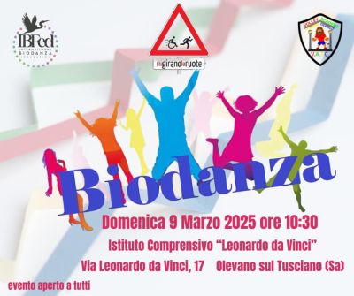 Biodanza - Ass. mi girano le ruote aff. Acli Salerno (SA)