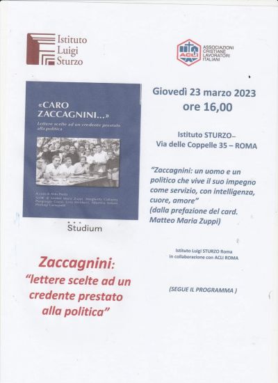 Caro Zaccagnini - Acli Roma (RM)