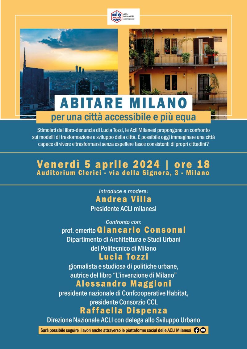 Abitare Milano - Acli Milano (MI)