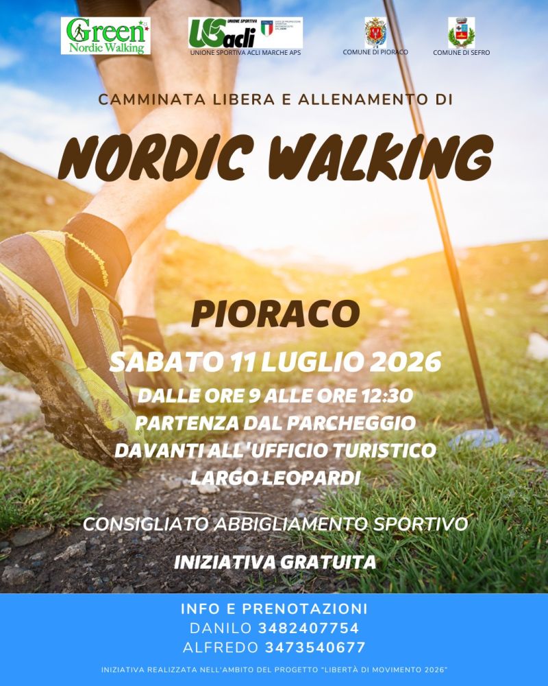 NORDIC WALKING - PIORACO (MC) - US ACLI MARCHE APS