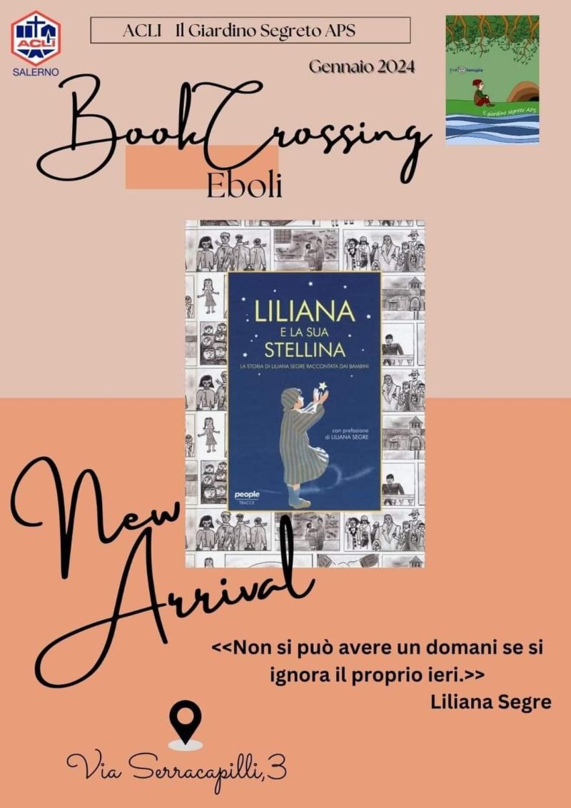 Book Crossing Eboli: Liliana e la sua stellina - Circolo Acli 