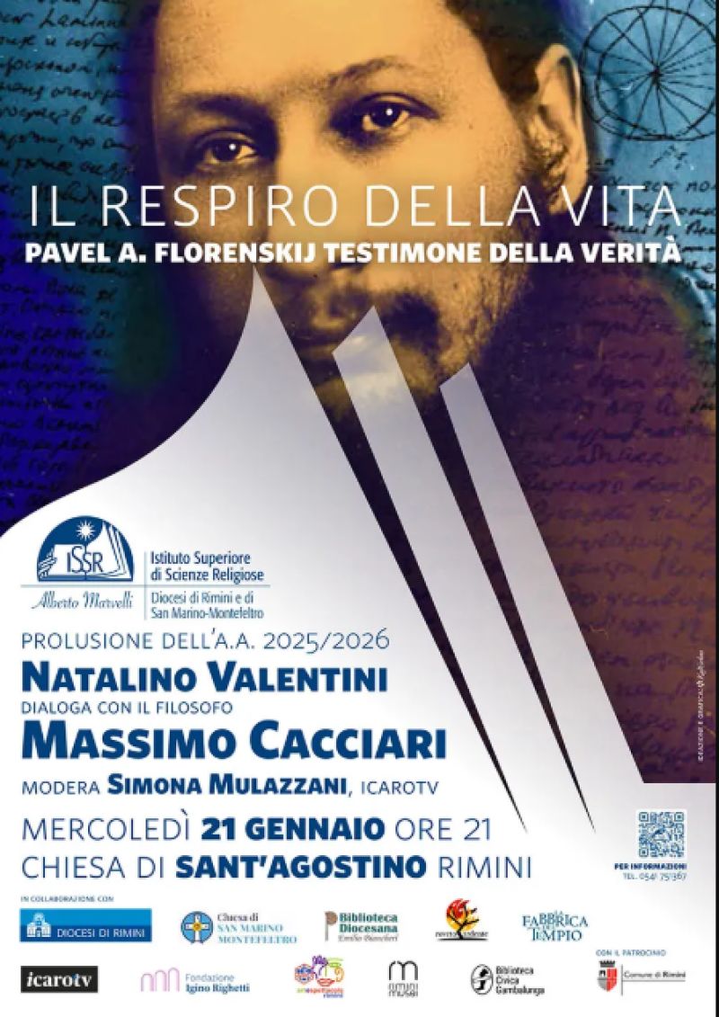 IL RESPIRO DELLA VITA PAVEL A. FLORENSKIJ TESTIMONE DELLA VERITÀ - CONFERENZA - RIMINI (RN) -