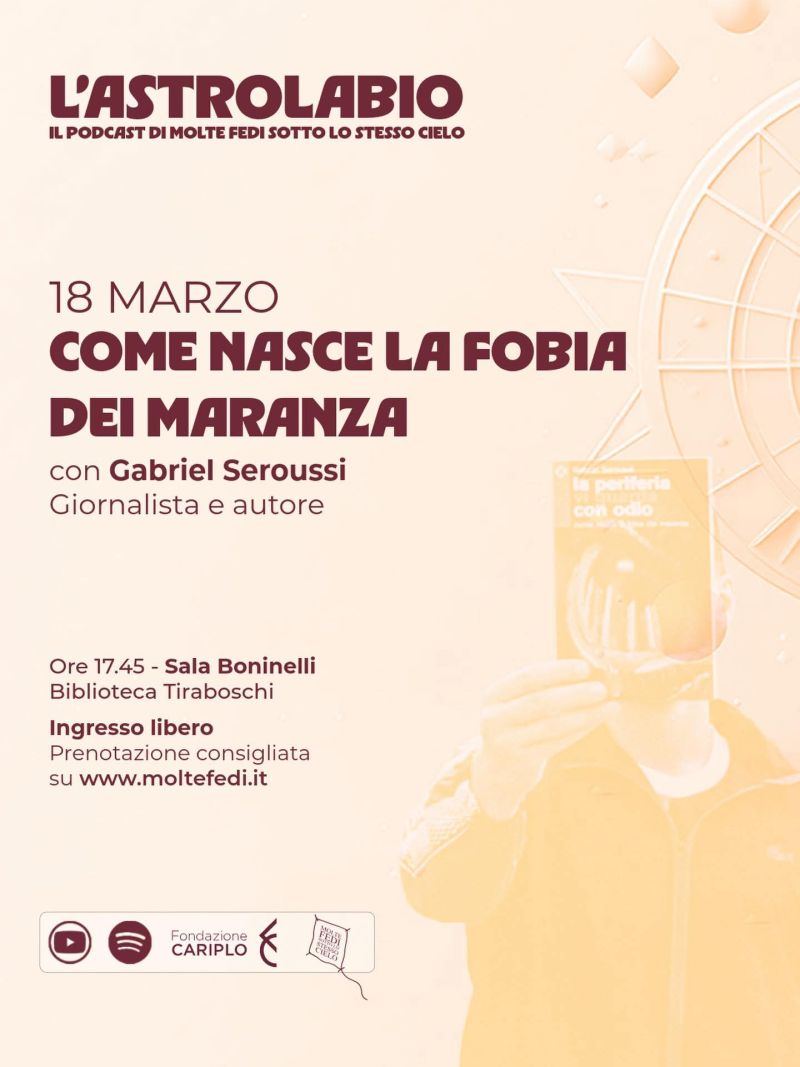 COME NASCE LA FOBIA DEI MARANZA - BERGAMO - ACLI BERGAMO
