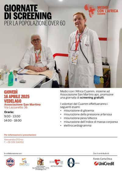 Giornata di screening per la popolazione over 60 - Acli Treviso (TV)