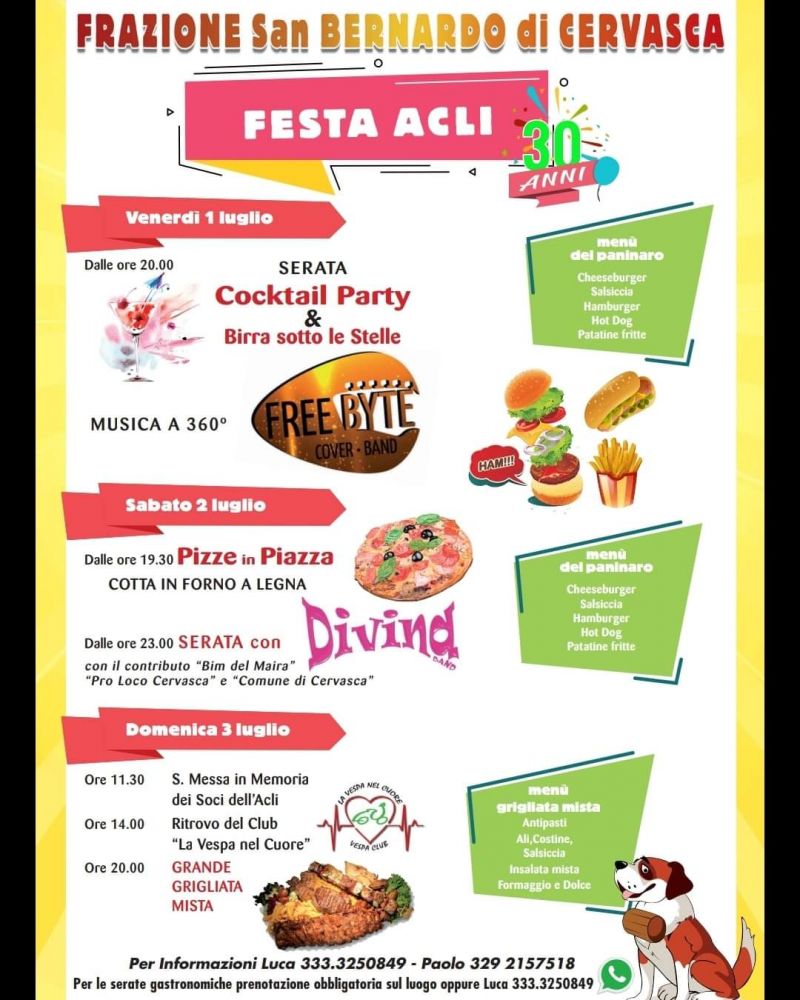 Fest&#039;Acli - Circolo Acli Cervasca (Cn)