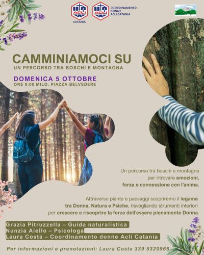 Camminiamoci Su - Catania - Acli Catania e Coordinamento Donne Acli Catania (CT)