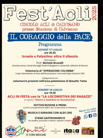 Fest'Acli - Calvisano (BS) - Circolo Acli Calvisano (BS)