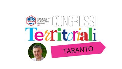 TARANTO: GIUSEPPE MASTROCINQUE ELETTO PRESIDENTE DELLE ACLI