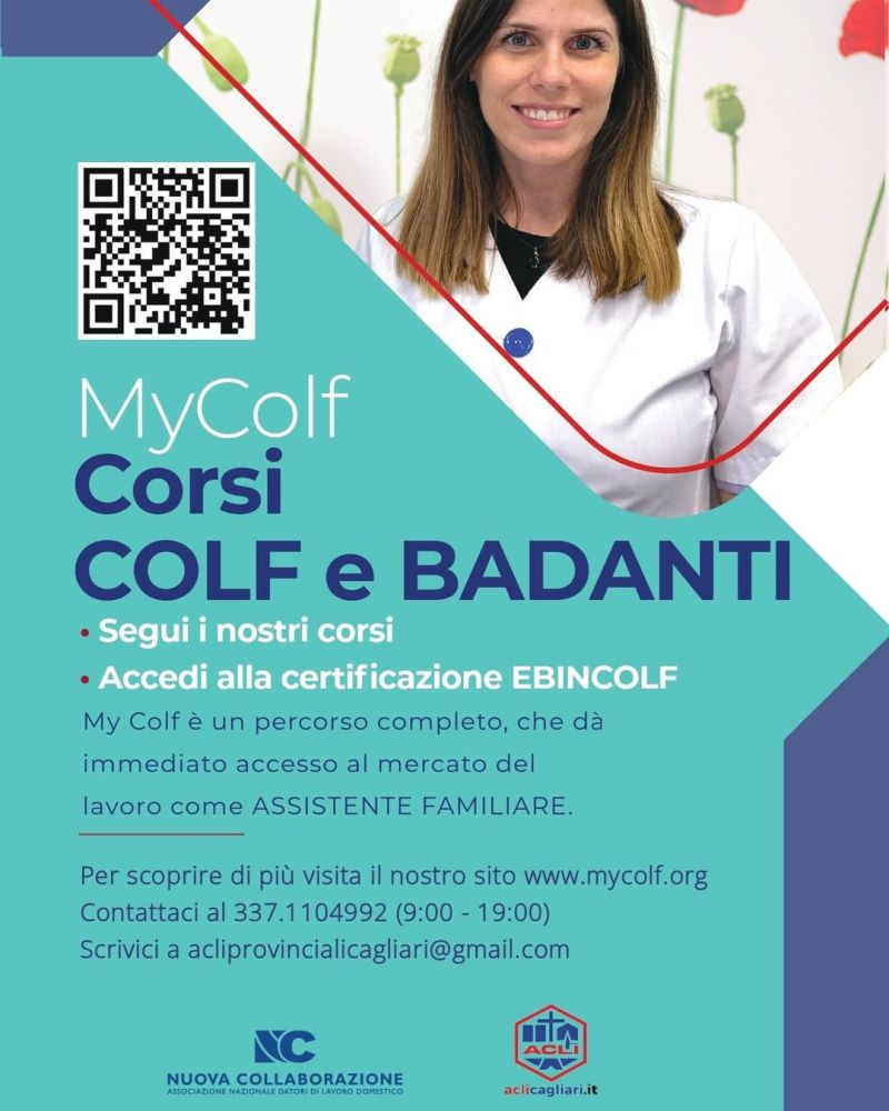 MY COLF - CORSI COLF E BADANTI - CAGLIARI